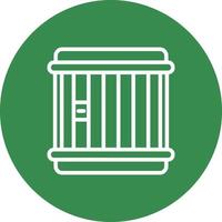 Jail Vector Icon Design