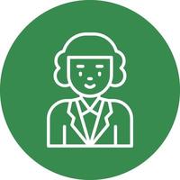 Judge Vector Icon Design