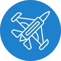 Jet Plane Vector Icon Design