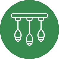 Chandelier Vector Icon Design