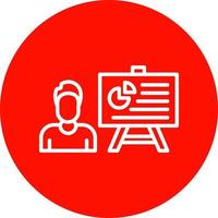 Presentation Vector Icon Design
