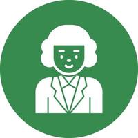 Judge Vector Icon Design