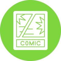 Comic Book Vector Icon Design