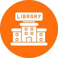 Library Vector Icon Design