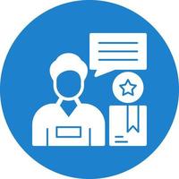 Feedback Vector Icon Design