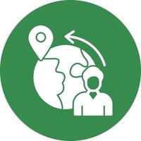 Migration Vector Icon Design