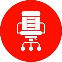 Boss Chair Vector Icon Design