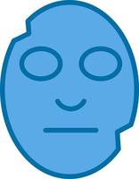 Face Mask Vector Icon Design