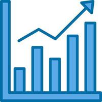 Bar CHart Vector Icon Design