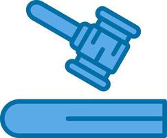 Law Vector Icon Design