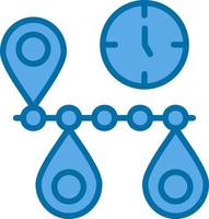 Timeline Vector Icon Design