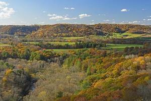 Wisconsin Farmland Countryside in the Fall photo