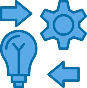 implementar el diseño de iconos vectoriales vector