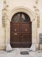 Old door from Bari, Italy photo