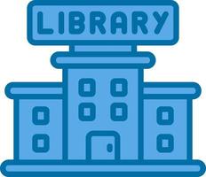 diseño de icono de vector de biblioteca