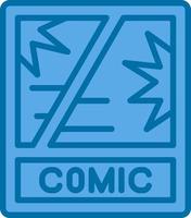 Comic Book Vector Icon Design