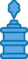 Tear Gas Vector Icon Design