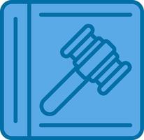 Law In Order Vector Icon Design