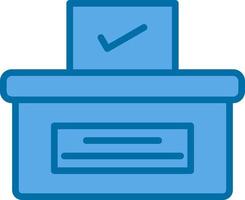 diseño de icono de vector de votación