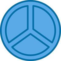 Peace Symbol Vector Icon Design