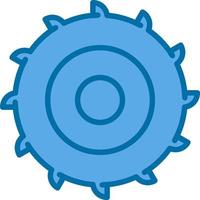 Circular Saw Vector Icon Design