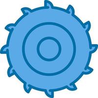 Circular Saw Vector Icon Design