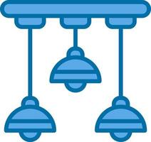 Ceiling Light Vector Icon Design