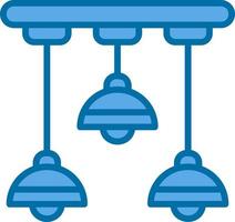 Ceiling Light Vector Icon Design