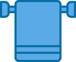 Towel Rack Vector Icon Design
