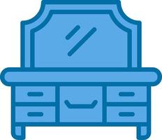 Dresser Vector Icon Design