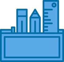 Pencil Case Vector Icon Design