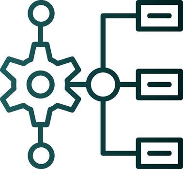 Workflow Vector Icon Design