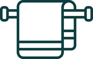 Towel Vector Icon Design
