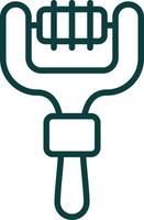 Facial Roller Vector Icon Design