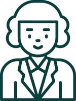 Judge Vector Icon Design