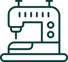 Sewing Machine Vector Icon Design