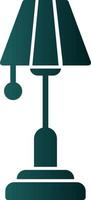 Floor Lamp Vector Icon Design