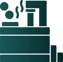 Jacuzzi Vector Icon Design