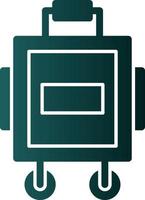 Luggage Vector Icon Design