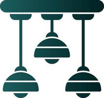 Ceiling Light Vector Icon Design