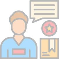 Feedback Vector Icon Design