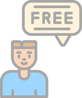 Free Dialog Vector Icon Design