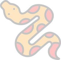 Snake Vector Icon Design