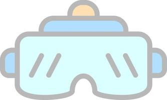 Vr Glasses Vector Icon Design
