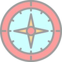 Compass Vector Icon Design