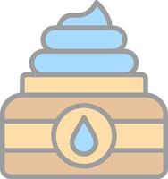 Cream Vector Icon Design