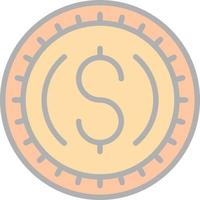 Coin Vector Icon Design