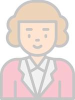 Judge Vector Icon Design