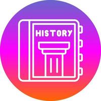 History Vector Icon Design