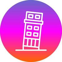 Tower Vector Icon Design